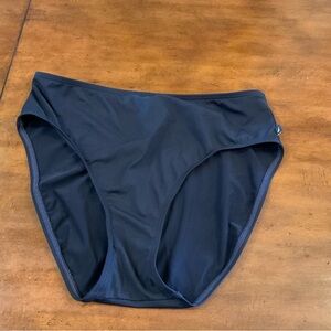 Women’s Nautica Separates, Swim Briefs in Navy.  Size 14. Like New!